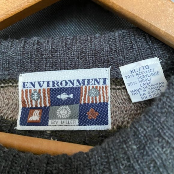 ENVIRONMENT BY MILLER  MEN SWEATER - Picture 2 of 3
